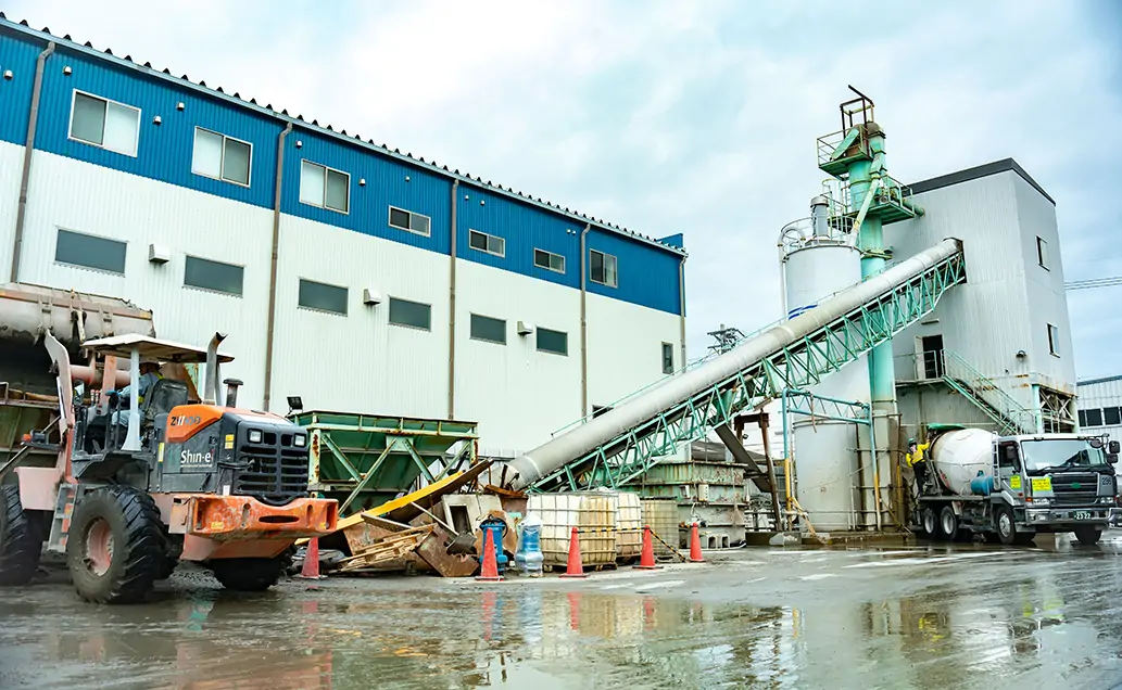 整備作業の様子